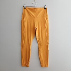 2023 Lululemon Align Pocket Leggings High Rise 25" Mango Orange Size 10
